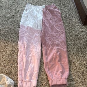 Hollister color block joggers